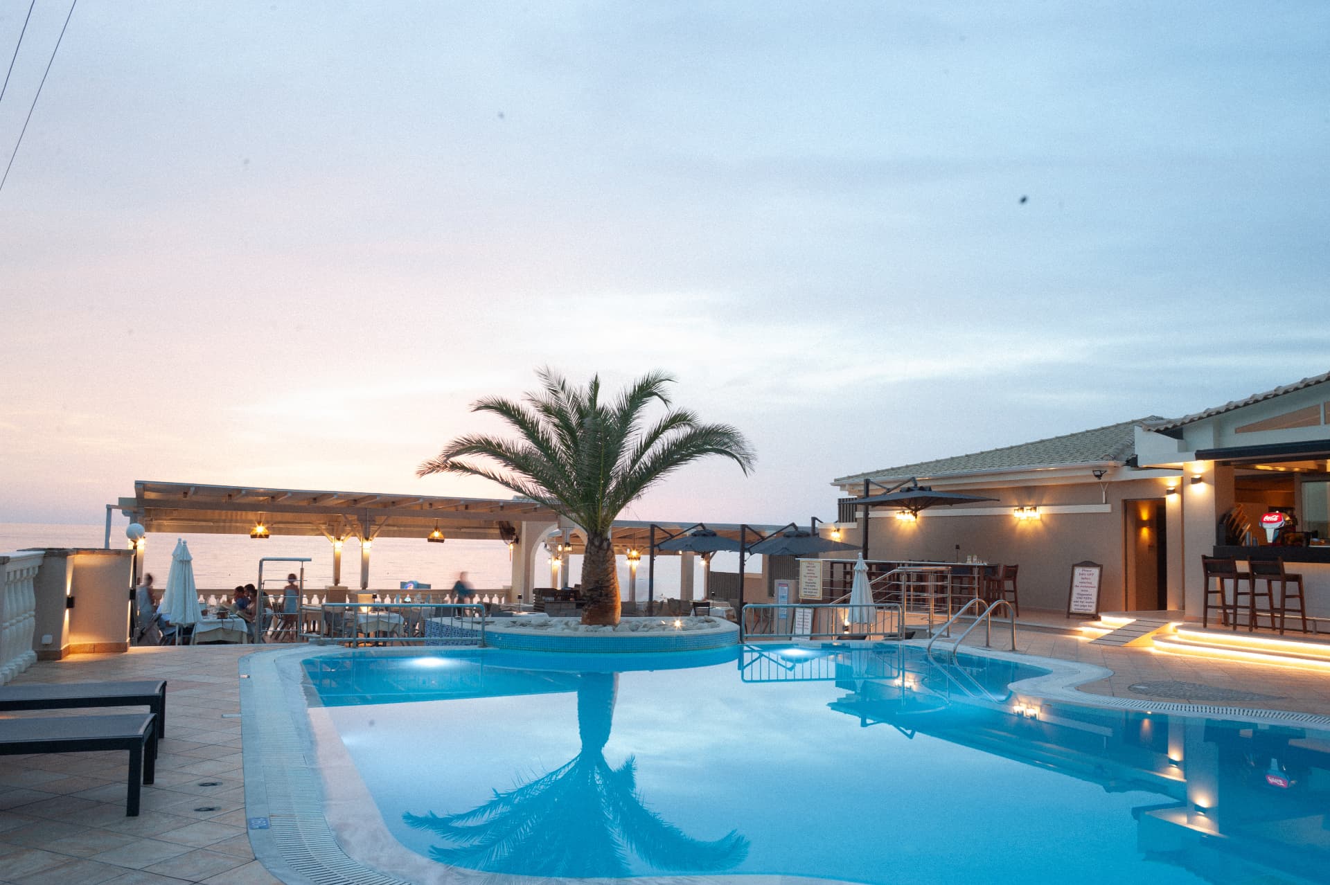 Boutique hotel on the coast