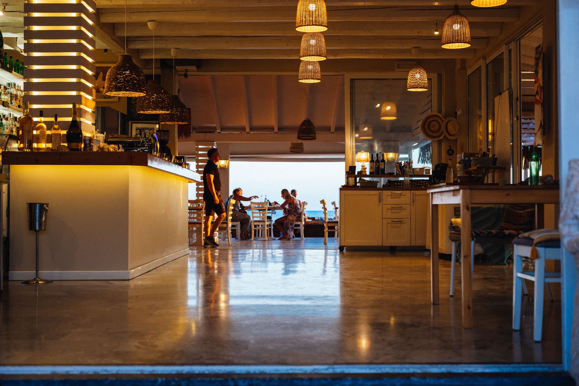 Restaurant am Meer — Geschmack und Atmosphäre